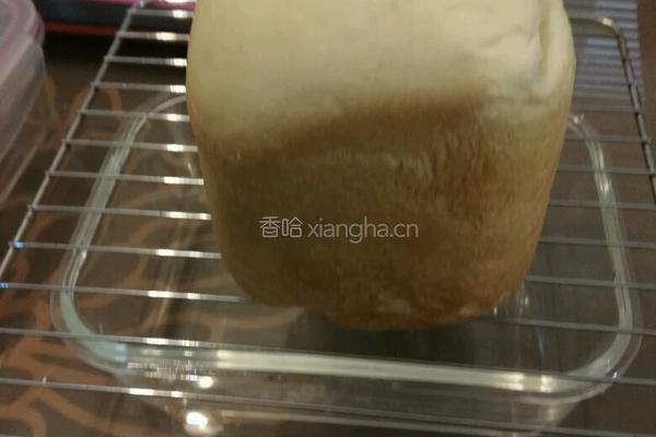 少油少糖奶香白土司的做法图解5