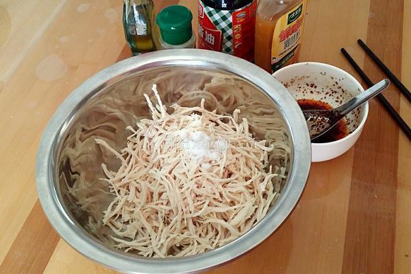 麻辣鸡丝的做法图解3