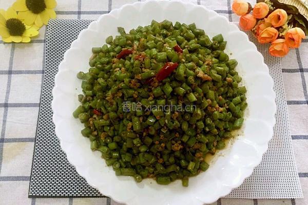 肉沫炒四季豆的做法图解8