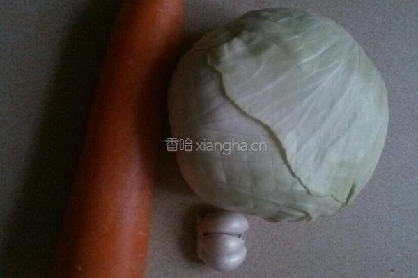 苞菜萝卜饭的做法图解1