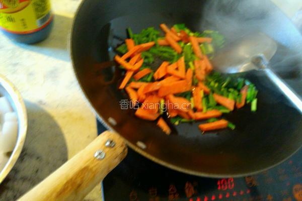 炒凉粉的做法图解2