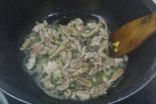 韭菜肉丝的做法图解2