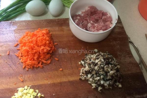 鸡蛋糯米卷的做法图解3