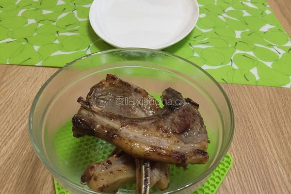 牛油煎羊排的做法图解7