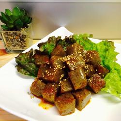 香辣魔芋豆腐的做法[图]
