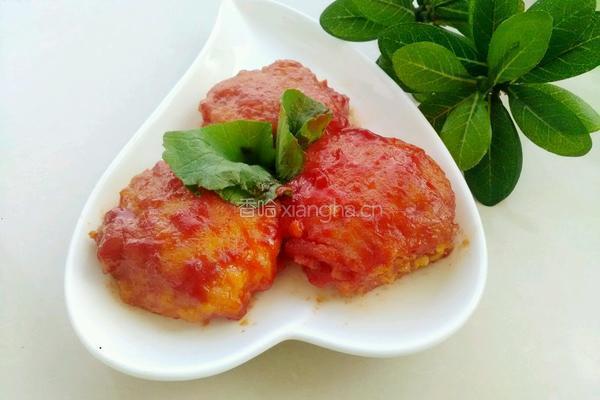番茄鸡肉饼的做法图解18