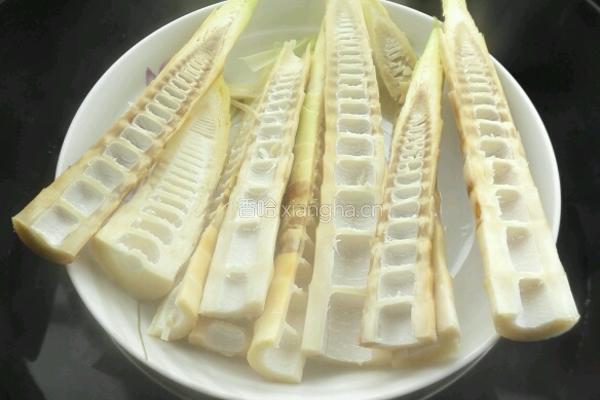 春笋酿肉的做法图解2