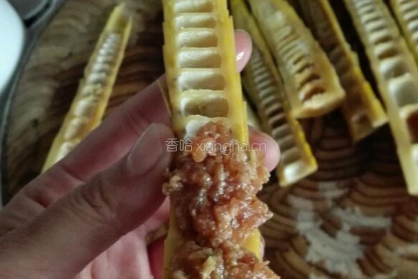 春笋酿肉的做法图解4