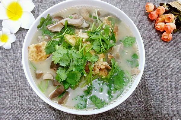 猪肚姜蛋汤的做法图解16