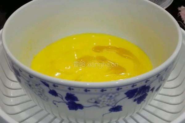 微波炉蒸蛋的做法图解3