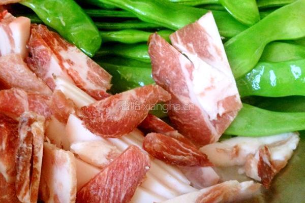 豆角炖肉的做法图解2
