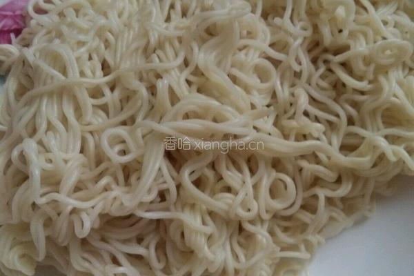 小炒面的做法图解2