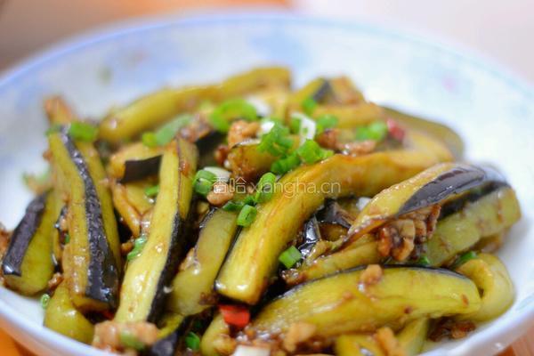 烧茄子的做法图解5