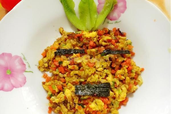 虾皮胡萝卜鸡蛋碎（宝宝高钙高蛋白食谱）的做法图解6