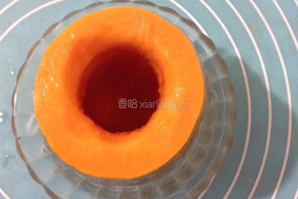 木瓜椰奶冻的做法图解2