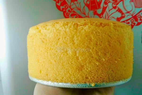 6寸戚风蛋糕（内含手脱）的做法图解22