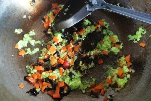 水果炒饭 减肥餐的做法图解6