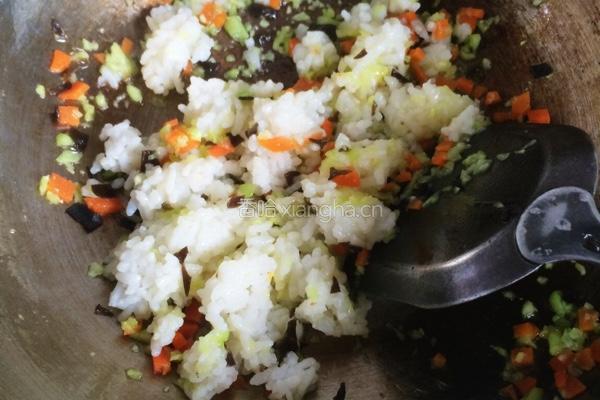 水果炒饭 减肥餐的做法图解7
