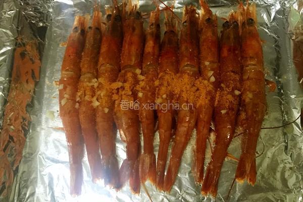 蜜汁开背大虾的做法图解5