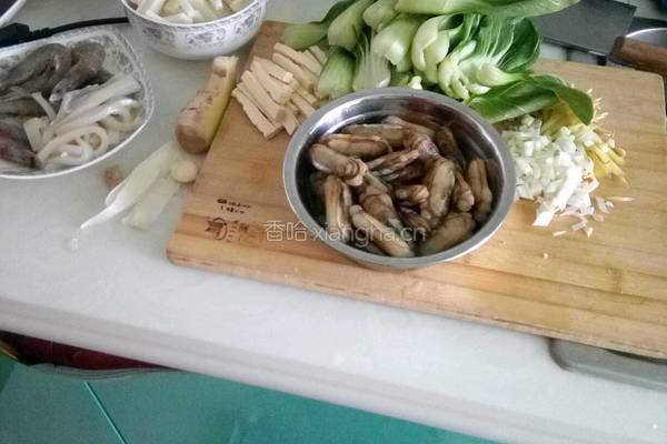 海鲜汤糕的做法图解1