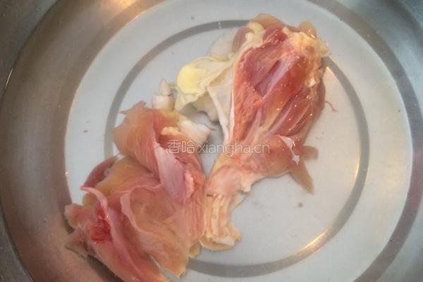 鸡腿沙锅饭的做法图解3