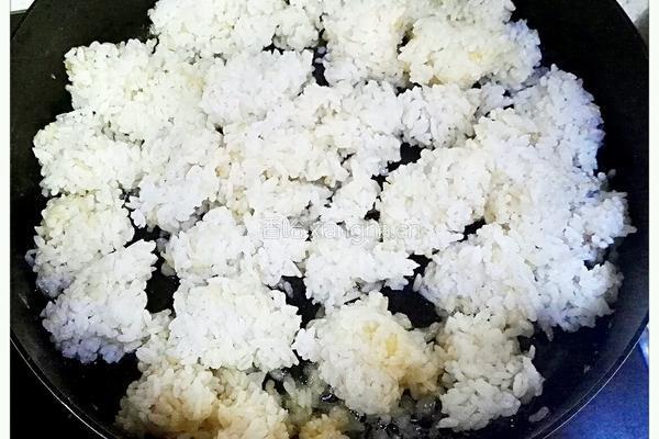 时蔬蛋炒饭的做法图解2