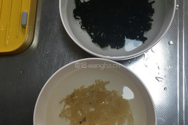 凉拌海藻的做法图解1