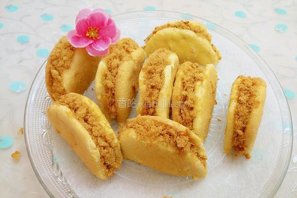 金丝肉松元宝蛋糕的做法图解23