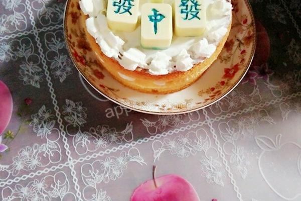 麻将裸蛋糕的做法图解14
