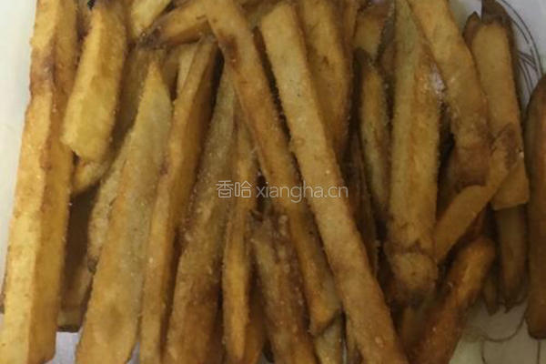 自制薯条的做法图解5