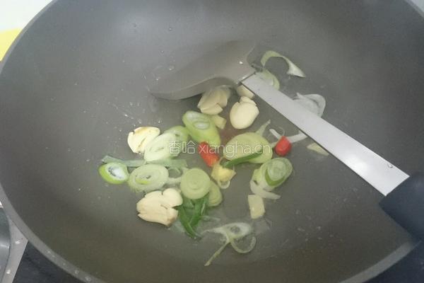 酸豆角炒鸡杂的做法图解4