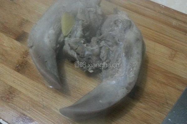 卤猪舌的做法图解4