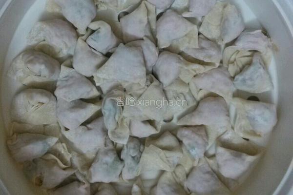 蒸馄饨的做法图解5