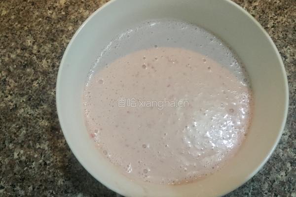 奶香草莓松饼的做法图解5