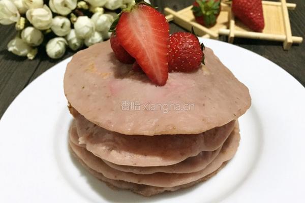 奶香草莓松饼的做法图解9