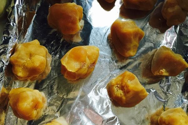 奶黄月饼的做法图解2