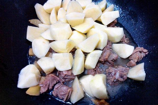 鸭肉焖土豆的做法图解5