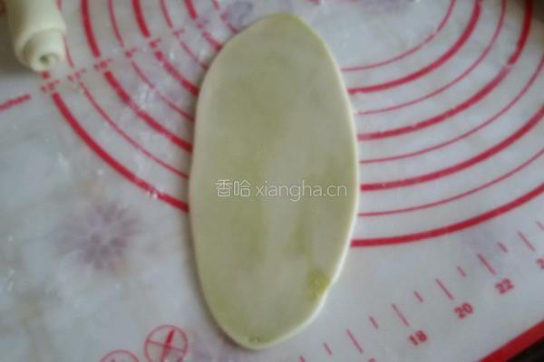 抹茶红豆奶黄酥的做法图解15