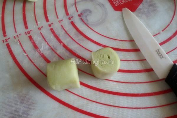 抹茶红豆奶黄酥的做法图解19