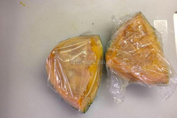 速成南瓜早餐热沙拉的做法图解2