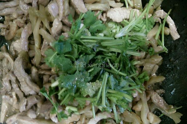 榨菜肉丝的做法图解5