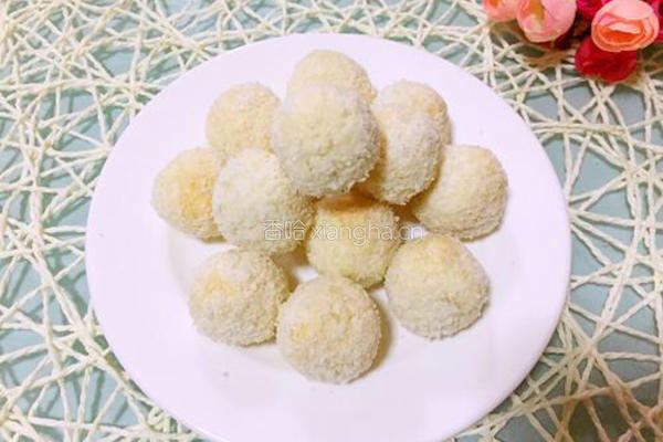蛋白椰丝球的做法图解12