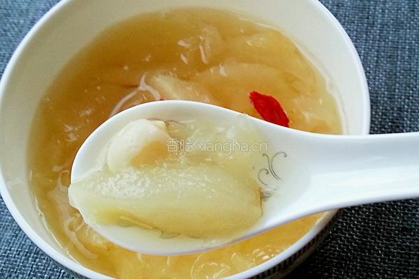 雪梨银耳莲子羹的做法图解6