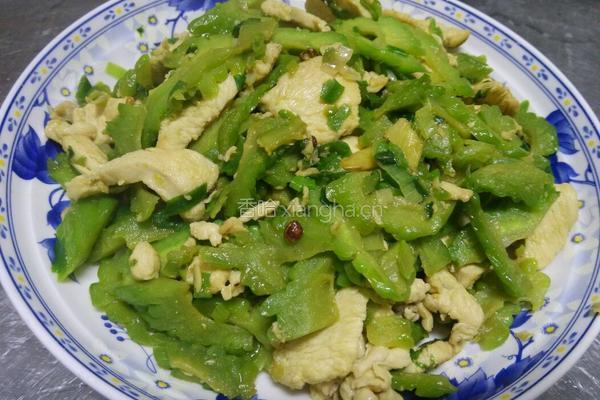 苦瓜炒肉片的做法图解10