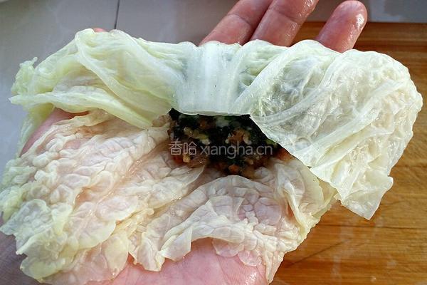 白菜包包（百财）的做法图解8