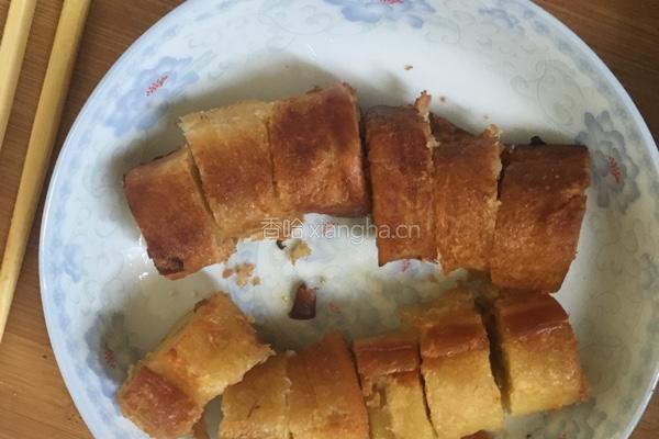 油炸香蕉卷的做法图解6
