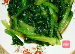 蒜香油麦菜的做法图解4