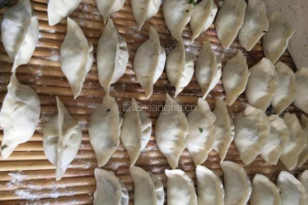 苋菜馅饺子的做法图解8