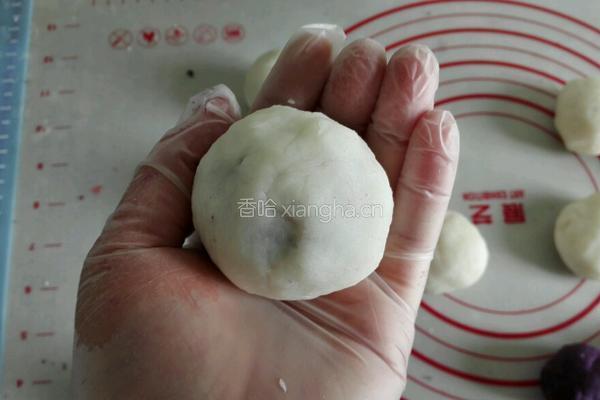 山药紫薯糕的做法图解14