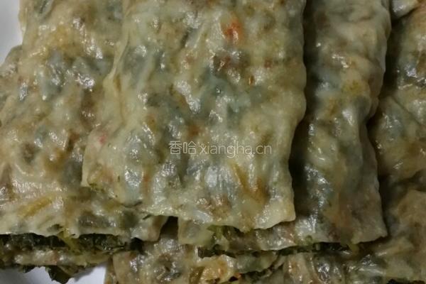 苜蓿菜卷的做法图解9